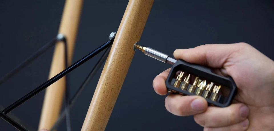 Kit de chaves de fenda TACTICA M.250 multi-ferramenta driver EDC conjunto com 12 bits - Imagem 4 de 4