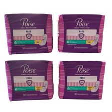 Poise - Fresh Protection Pads 120ct - Light Regular Incontinence