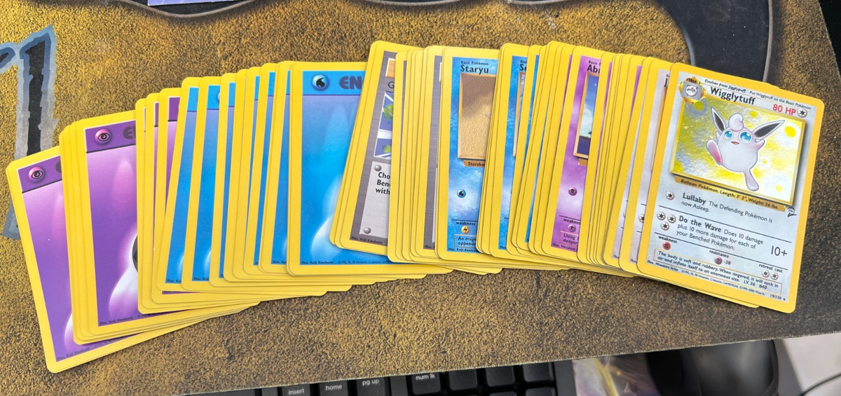 Pokemon COMPLETE IN BOX Base Set 2 Psych Out Theme Deck! OPENED