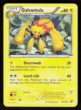 Pokemon Galvantula 46/114 Rare Black & White (NM)