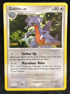 Pokemon Staff Stamped Promo Karten_ 7 Karten Konvolut