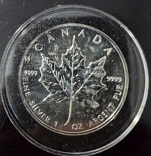 1990 Canada 1 oz Silver Maple Leaf BU