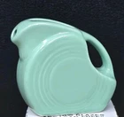Fiesta Mini Disc Pitcher Sea Mist Fiestaware Homer Laughlin 1991 *Boxed New