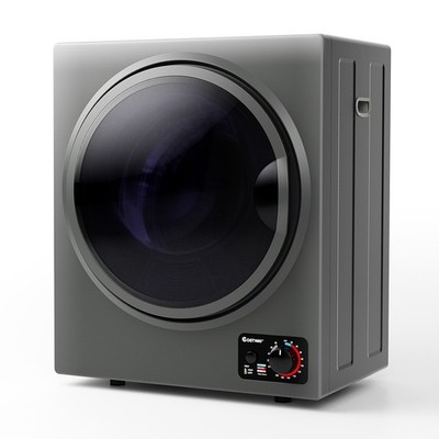 Electric Tumble Compact Laundry Dryer Stainless Steel Wall Mounted 1.5 cu .ft.