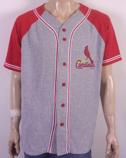 vintage 90s 00s St. Louis Cardinals Baseball Jersey Shirt Y2K Dynasty 2001 XL
