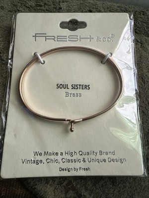 Fresh And Company'' Soul Sister'' Brass Bracelet