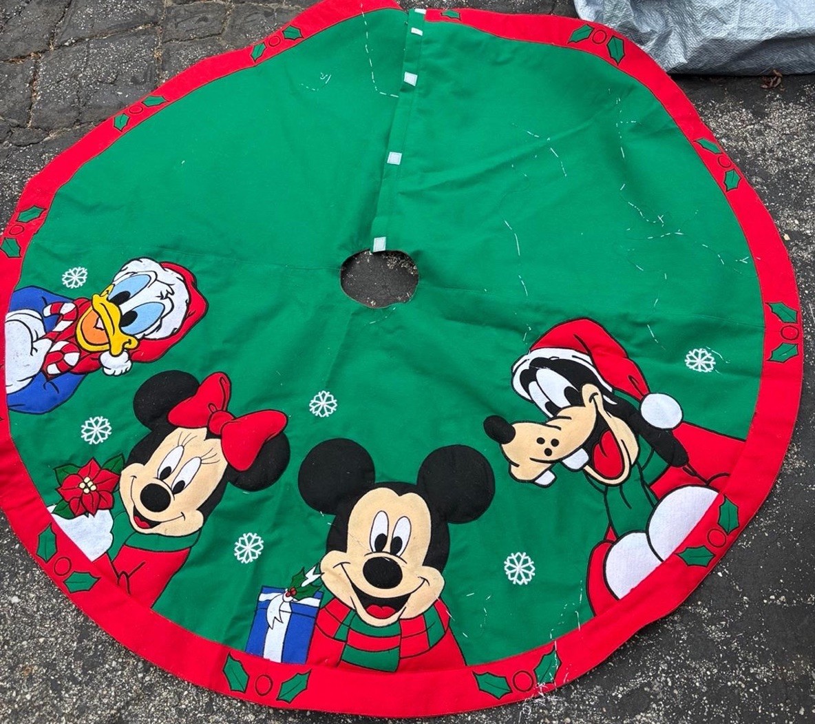Falda Árbol Colección Navidad Disney Mundo Vintage Mickey Minnie 45 Pulgadas