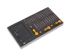 Image of Sealey Siegen Specialised Bit Set & Folding Hex Keys with Tool Tray 192pc S01126