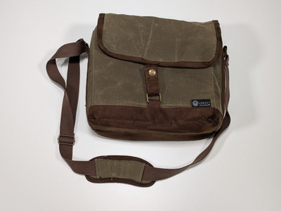 Legacy Waxed Canvas Beer Cooler Shoulder Bag Picnic Time Brand Six Pack
