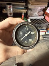 Vintage Wwii Jeep Willys Mb Ford Gpw Oil Pressure Gauge 0-80 Psi Mechanical Vintage Wwii Jeep Willys Mb Ford Gpw Oil Pressure Gauge 0-80 Psi Mechanical