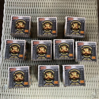10 x Treasure X 41500 Actionfiguren Mehrfarbig Chip und Fund Schatz alles Neu