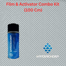Hydro Dip Film Activator Combo Kit HD-CF118 Silver True Weave