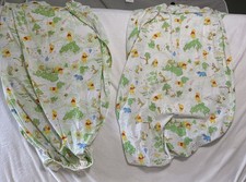 Winnie the Pooh Vintage Crib Sheets 2 Fitted Perma Prest Sears Roebuck See Pic