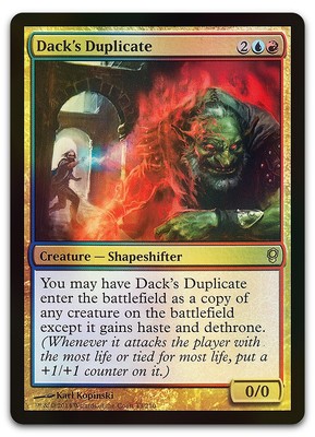 Dack's Duplicate #43 (Foil) (NM) Conspiracy CNS Magic MTG