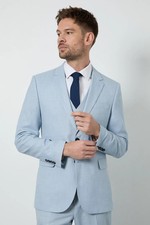 Burton Light Blue Suit Jacket