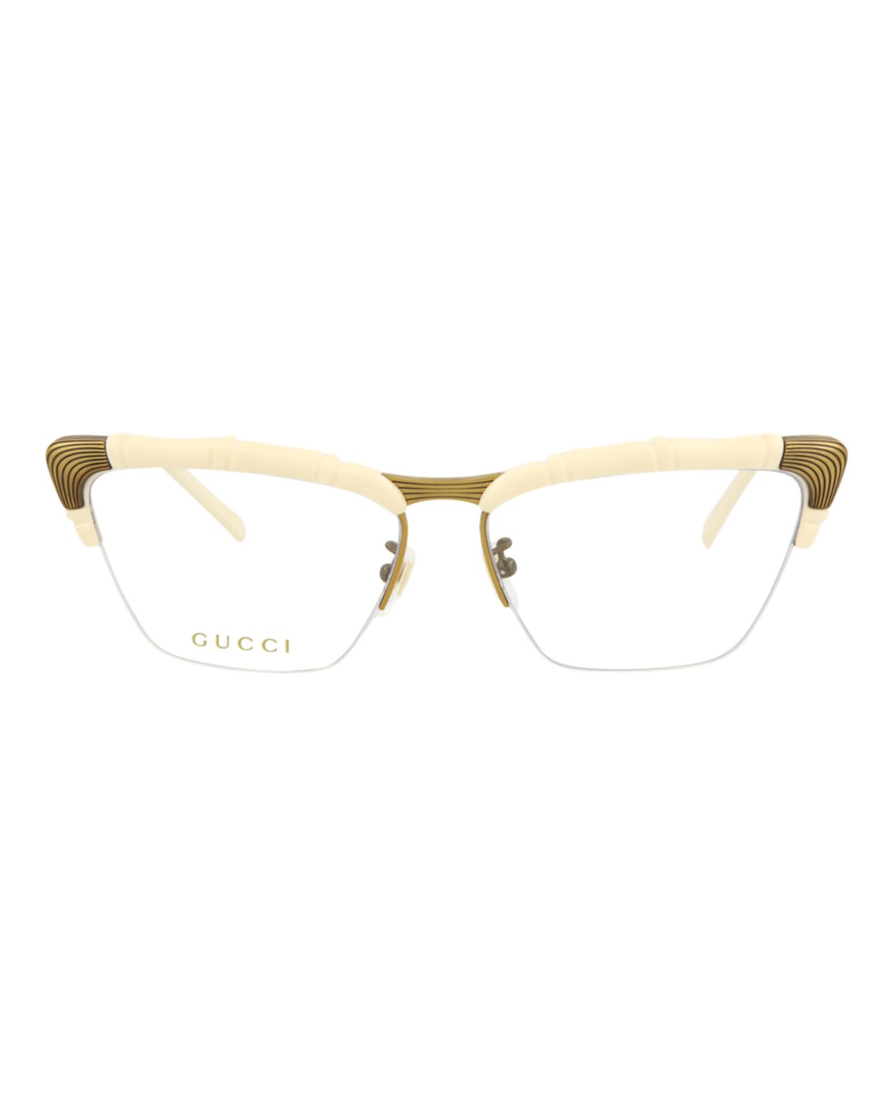 Cat Eye-Frame Injection Optical Frames Women Whit… - image 1