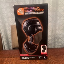 Rodillera Shock Doctor Bio-Logix RODILLA DERECHA - Negra - Grande Nueva