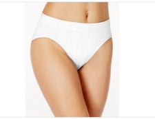Bali Womens One Smooth U Hi-Cut Brief White Size 2XL 5614