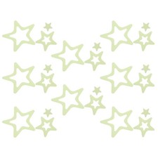 24Pcs Durable Peva Bath Stickers Star Shape Non Skid Tub Stickers for Kids