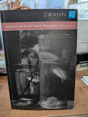 Swann Galleries Important 19th & 20th Century Photographs Sale 2089 Oct. 19 2006