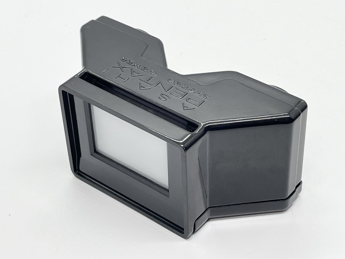 N MINT in BOX] Asahi Pentax Stereo Adapter 49mm Viewer Set 55mm f1