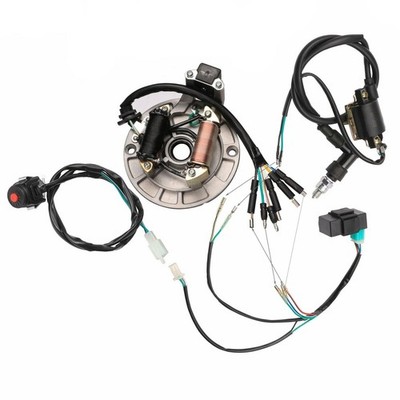 Ignition Coil,Stator, CDI ,for Kick Start 110 125cc Apollo SSR Pit Dirt Bike CRF