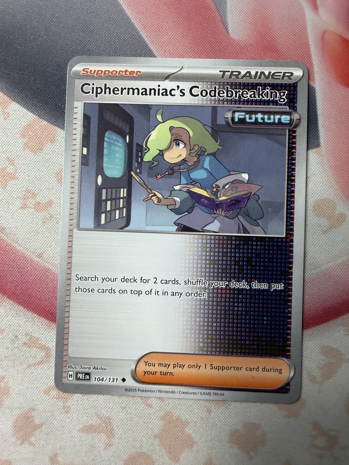 Ciphermaniac's Codebreaking Uncommon SV: Prismatic Evolutions 104/131 NM English