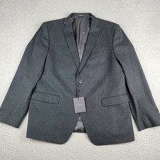 John Varvatos Blazer Mens 48 Black Bedford Drop 7 Suit Jacket Sport Coat
