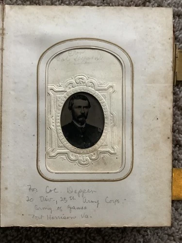 Civil War 55th Pennsylvania CDV/Tintype Photo Album