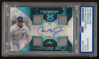 Cal Ripken Jr PSA/DNA (#1/8) 2021 Leaf Ultimate Sports Auto Quad Patch HOF