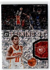 2021-22 Panini donruss Optic Raining 3s Silver Fastbreak Trae Young Hawks #1