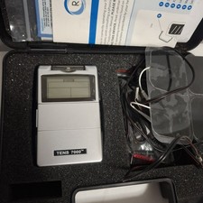 TENS 7000 TENS Unit Kit w/ Carrying Case, Lead Wires  Pads, 2-Channel
