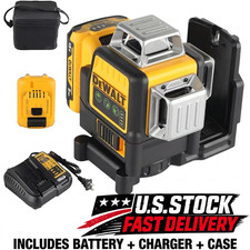 DEWALT DW089LG 12 Line 3x360° Green Laser Le...