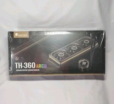 Jonsbo TH-360 Liquid CPU Water Cooler Black 360mm ARGB AIO 3 Fans