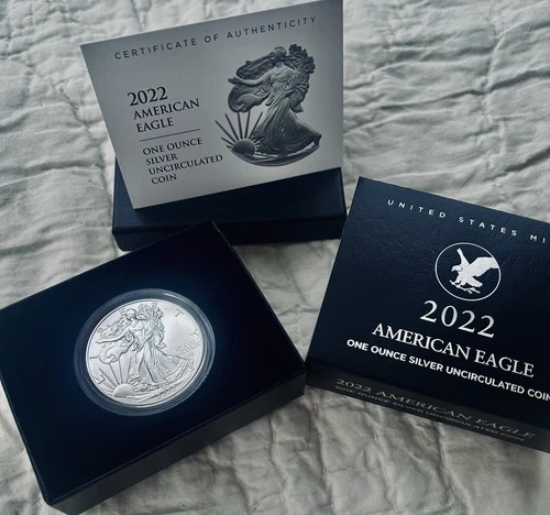 U.S. Mint 2022 American Eagle 1 oz Silver Uncirculated Coin