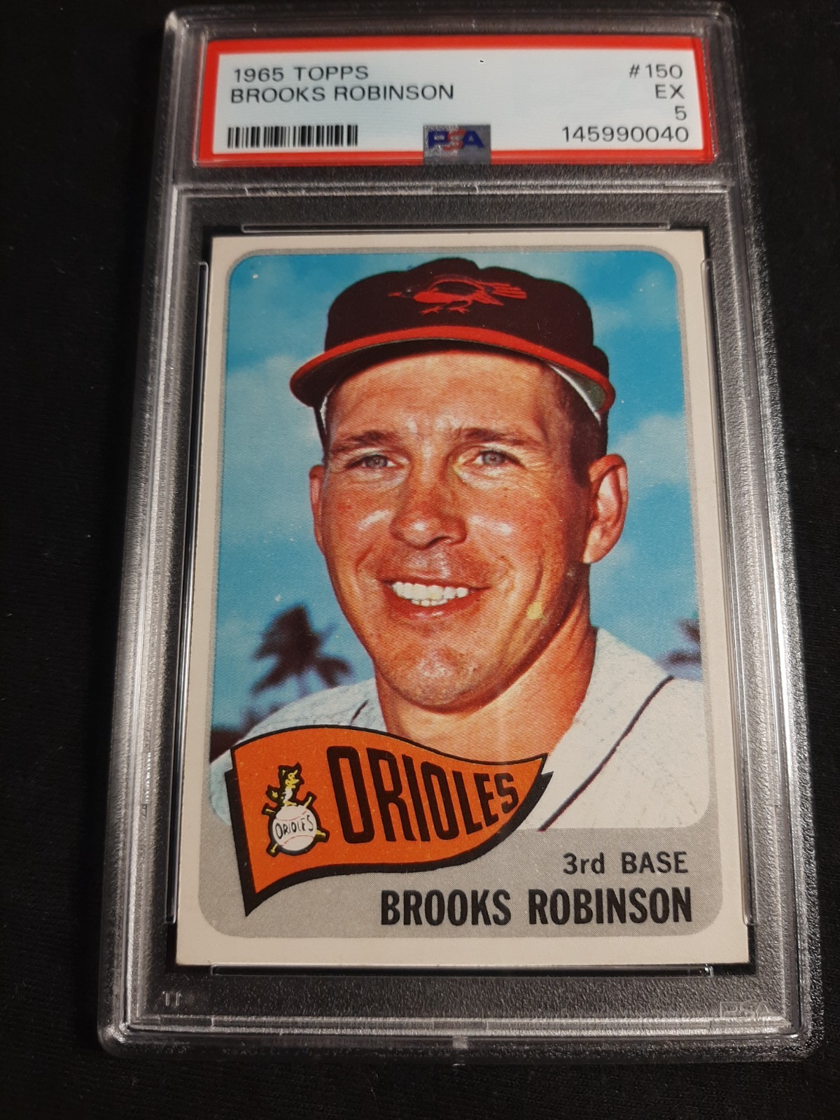 1965 Topps Brooks Robinson #150 PSA EX 5