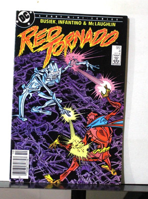Red Tornado #4  October   1985 Canadian Price Variant