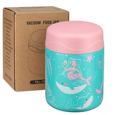 12oz Soup Thermo for Hot Food Kids Insulated Food Jar Wide Mouth Lunch Contai...