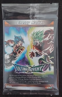 Dragon Ball Super Energy Marker Son Goku Broly Ultimate Advent M-50 BT-30 Sealed