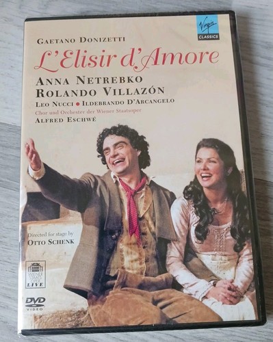 L'Elisir d'Amore Gaetano Donizetti Opera Dvd 2006 Emi 130 Mins New & Sealed - Picture 1 of 8
