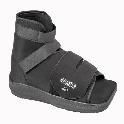 SlimLine Black Cast Boot Medium Hook and Loop SLQ2B