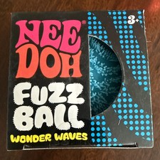 NeeDoh Fuzz Ball Wonder Waves Squishy Stress Ball Nee Doh Fuzzball New