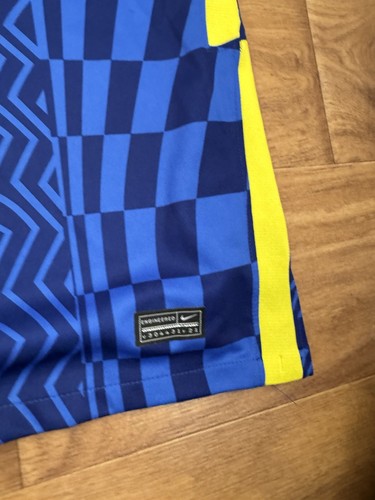 CHELSEA LONDON 2021/2022 FOOTBALL SHIRT SOCCER CAMISETA JERSEY NIKE MOUNT Size M - Picture 5 of 6