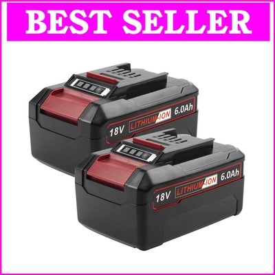 Durable 18V 6000mAh Rechargeable Batteries for Extended Use with Einhell Tools