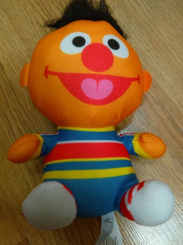 Sesame Street Big Head Ernie 50 Years & Counting Sitting 7.5" Plush Stuffed Toy - Picture 2 of 9
