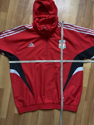 LIVERPOOL adidas トラックジャケット　　2008年製 2008-09 Liverpool adidas Full Tracksuit (XL)