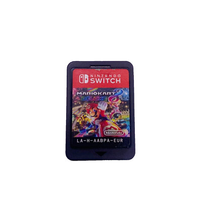 Mario Kart 8 Deluxe (Nintendo Switch, 2017) - Nur Spielkassette - Getragen