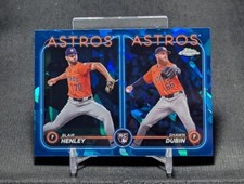 Blair Henry/Shawn Dubin Rookie 2024 Topps Chrome Update Sapphire Card #USCS252