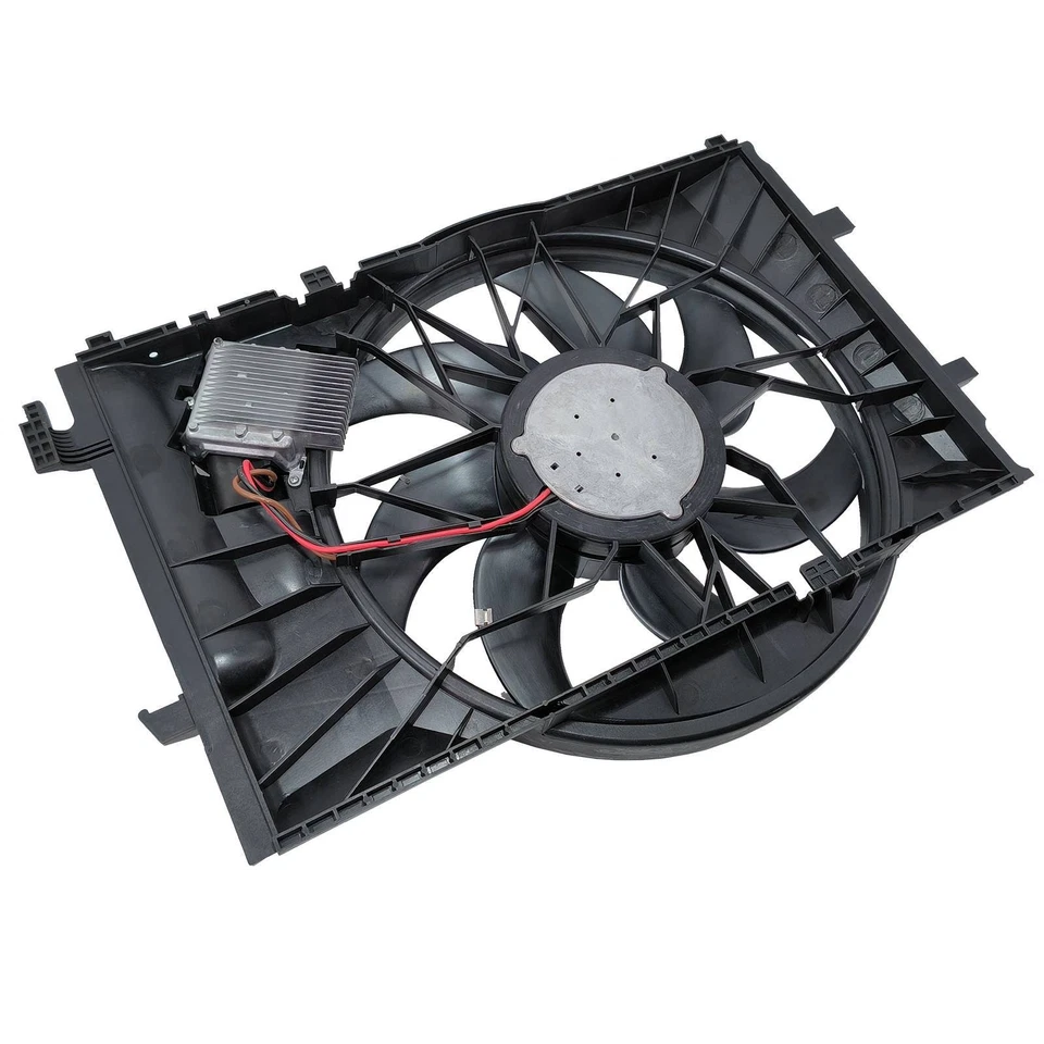 Conjunto de ventilador de refrigeración del radiador para Mercedes-Benz C230 C240 C280 C320 C32 C55 AMG Foto 4 de 4