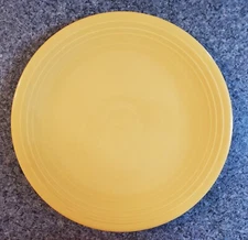 Vintage Fiesta Yellow 15" Chop Plate 1937-1951
